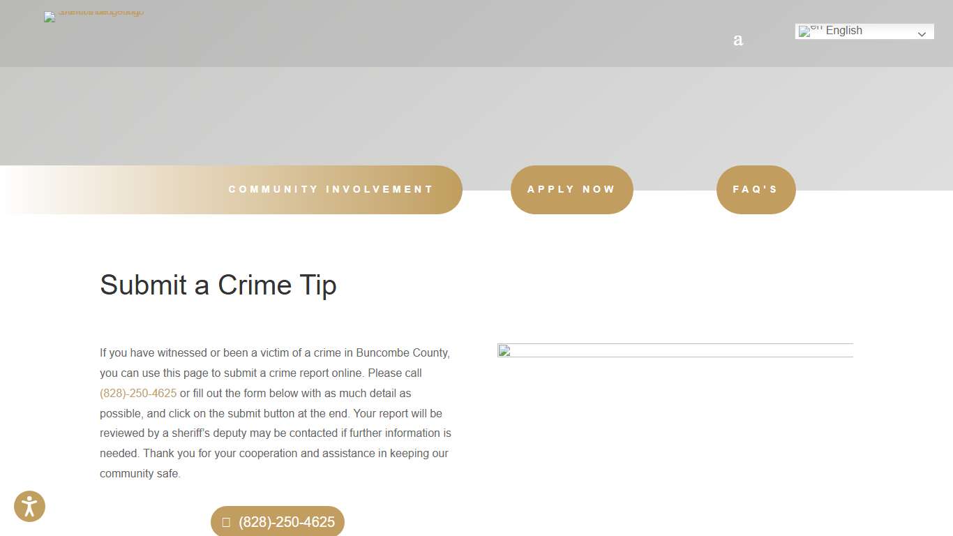 Submit a Crime Tip - Buncombe County Sheriff